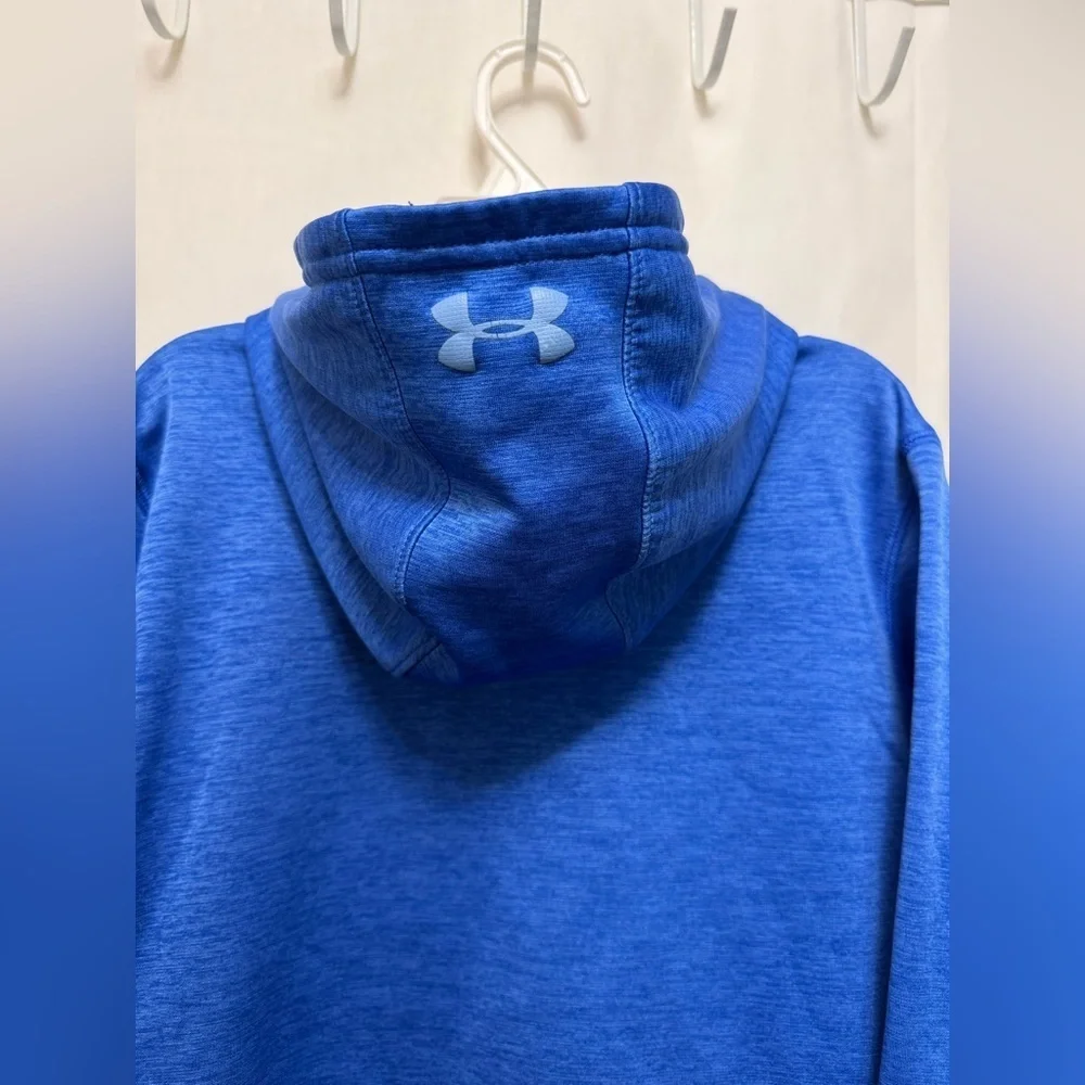 Under Armour Royal Blue Pullover Hoodie Youth Large 0134